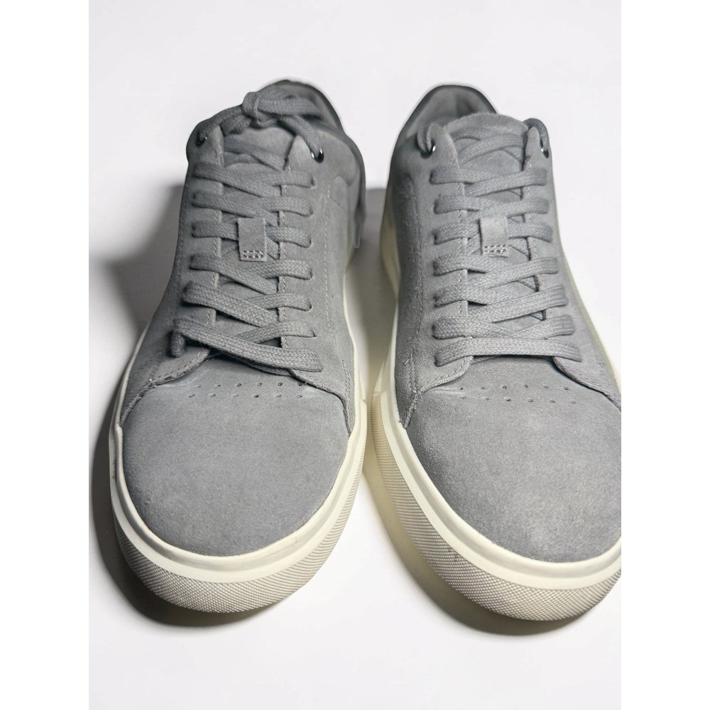VINCE Brady-B Men's Size 8.5 Suede Gray (Smoke SU) Sneakers EUC - Picture 2 of 10